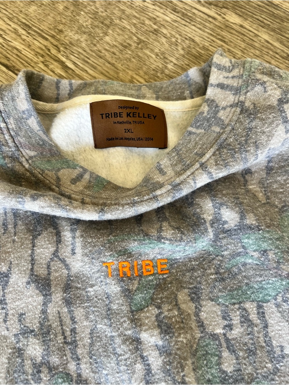 Tribe Kelley Greenleaf crewneck 2XL - Picture 2 of 2